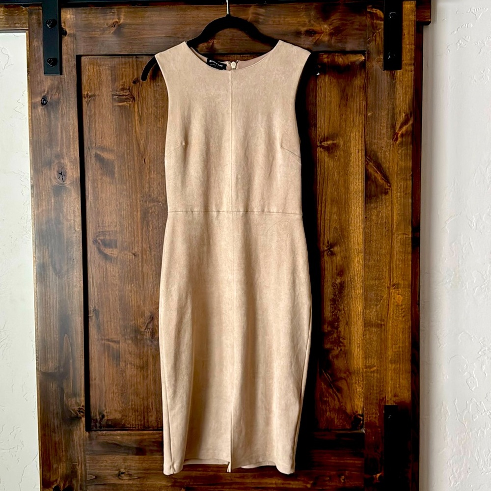 Bebe Faux Suede Dress